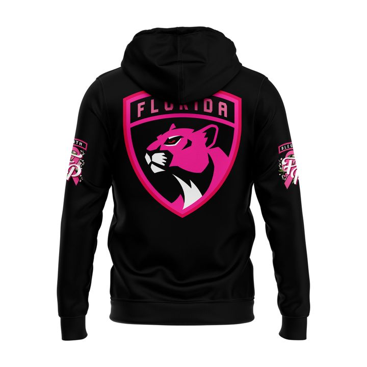 Florida Panthers 2025 Pink in the Rink Limited Edition Hoodie (V2)