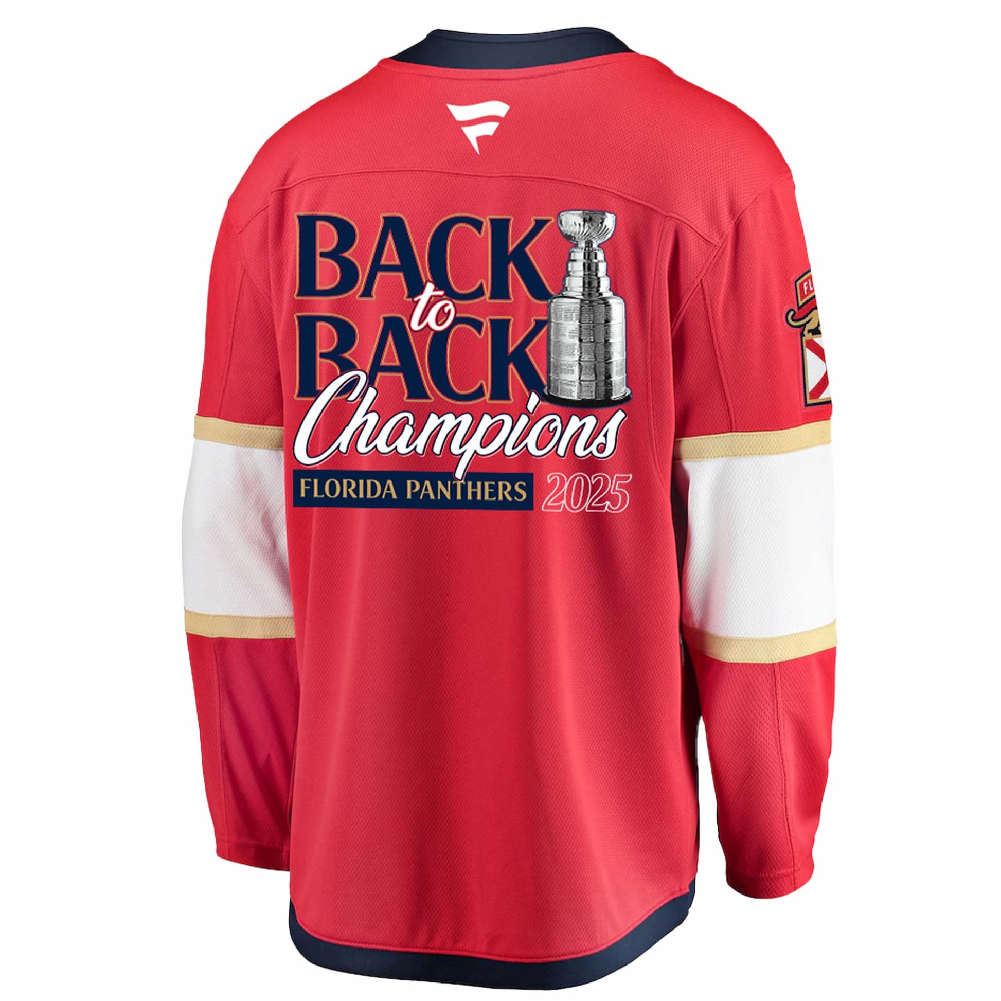 Florida Panthers Hockey Jersey Champions Stanley Cup Final 2025