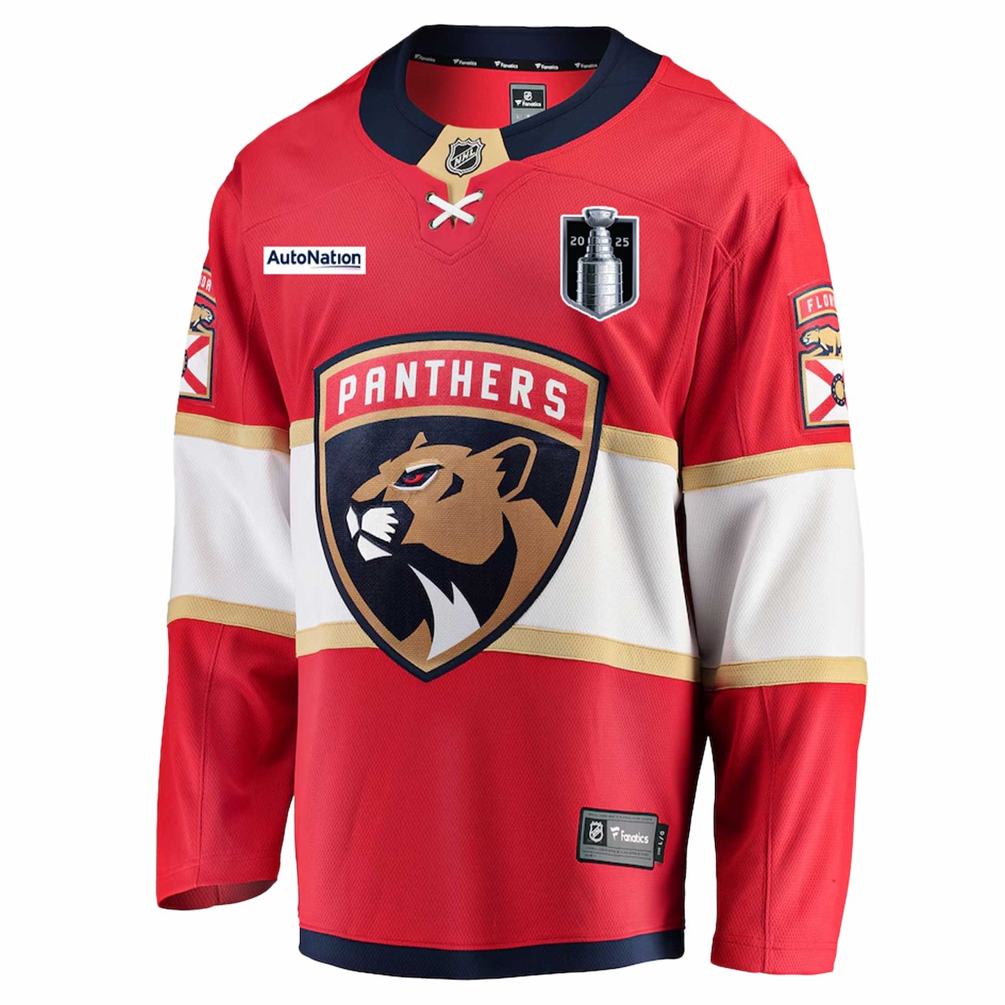 Florida Panthers Hockey Jersey Champions Stanley Cup Final 2025