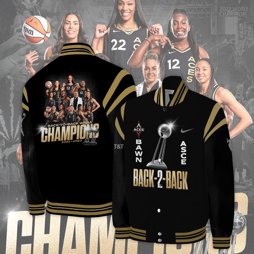 Las Vegas Aces Champions 2023 Bomber Jacket