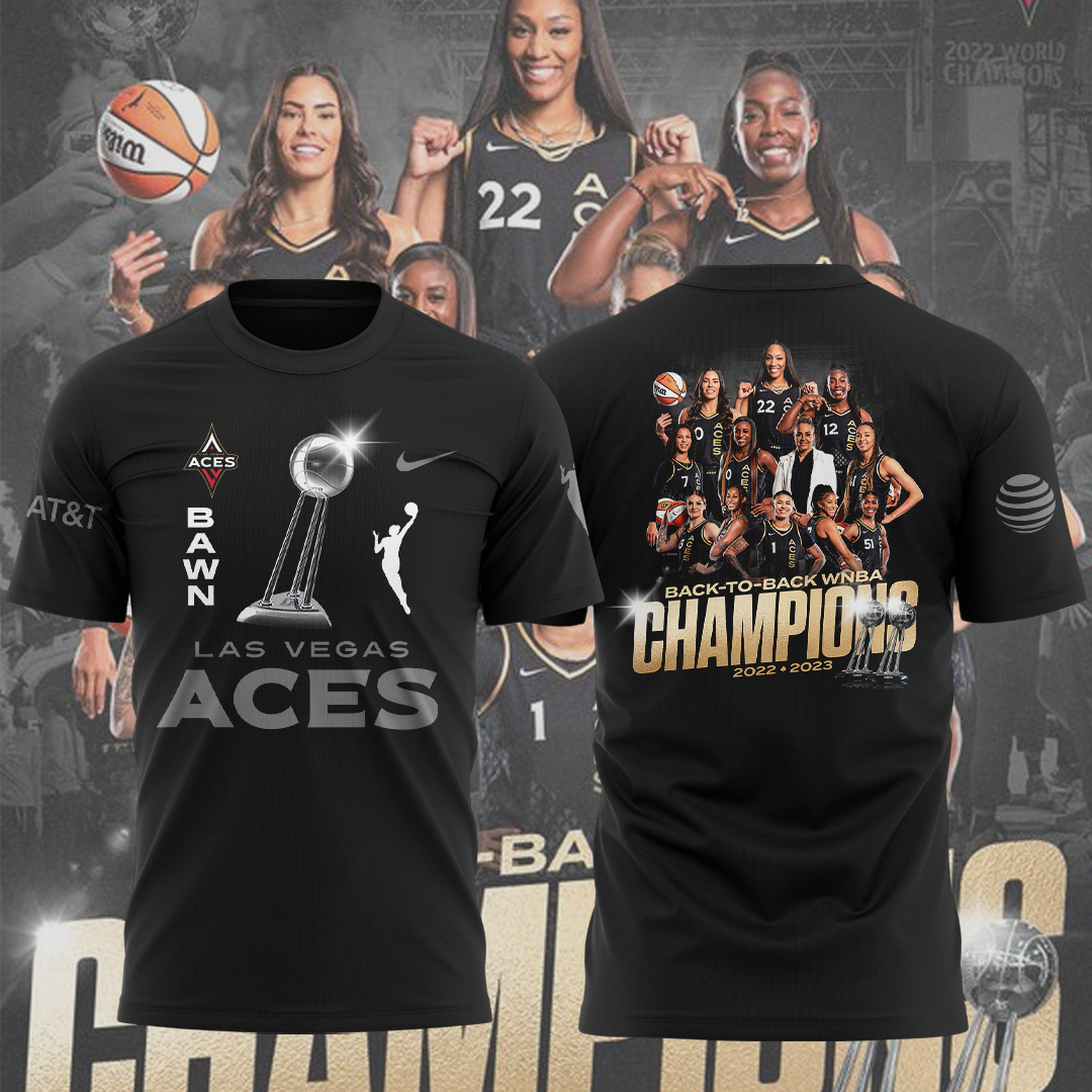 Las Vegas Aces Champions 2023 TShirt