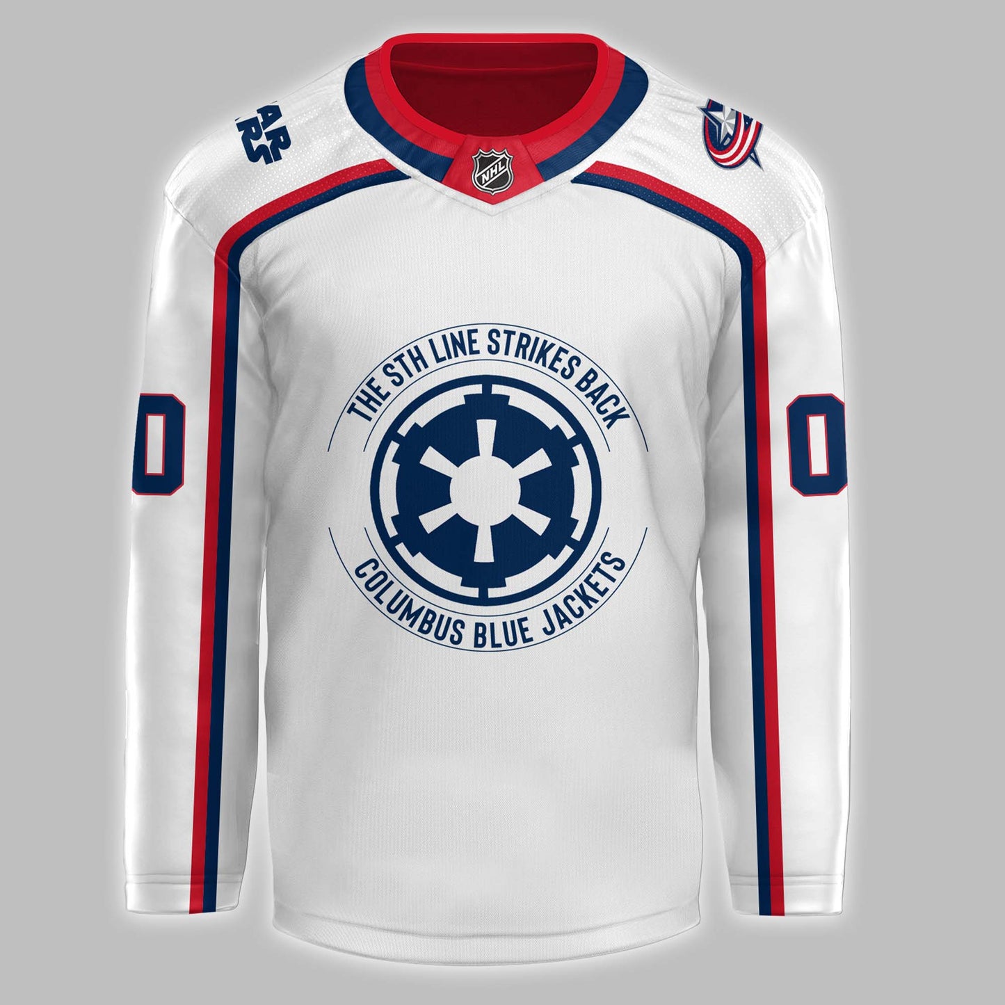 Columbus Blue Jackets x 2025 Star Wars Night Custom Jersey