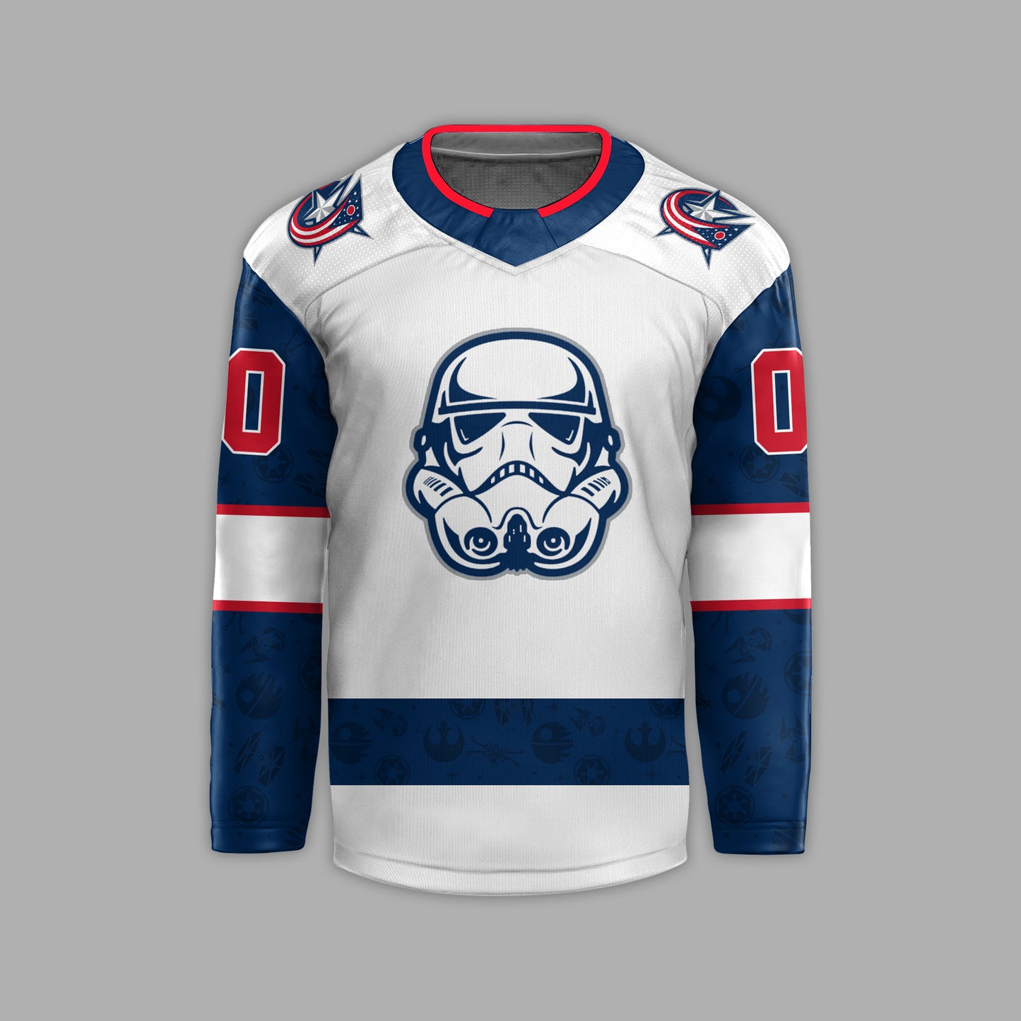 Columbus Blue Jackets x 2024 Star Wars Night Custom Jersey