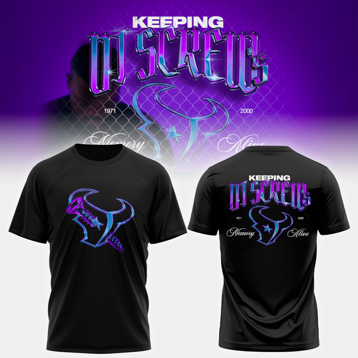 Houston Texans x DJ Screw 2025 Limited Edition Tee