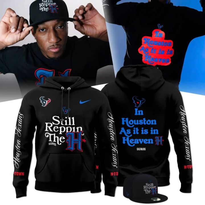 3. Lecrae x Houston Texans Black Limited Edition Hoodie