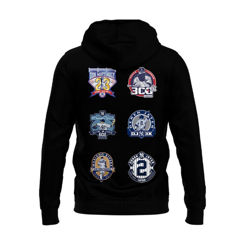 Special New October Baseball Old Patch Post Season 2025 Black Hoodie