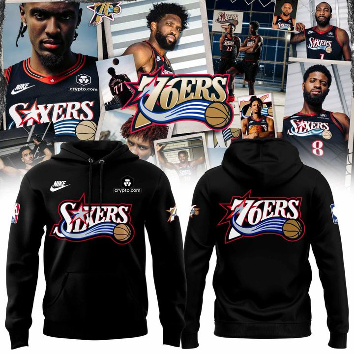 Philadelphia 76ers 2025-2026 Hardwood Classic Hoodie v2