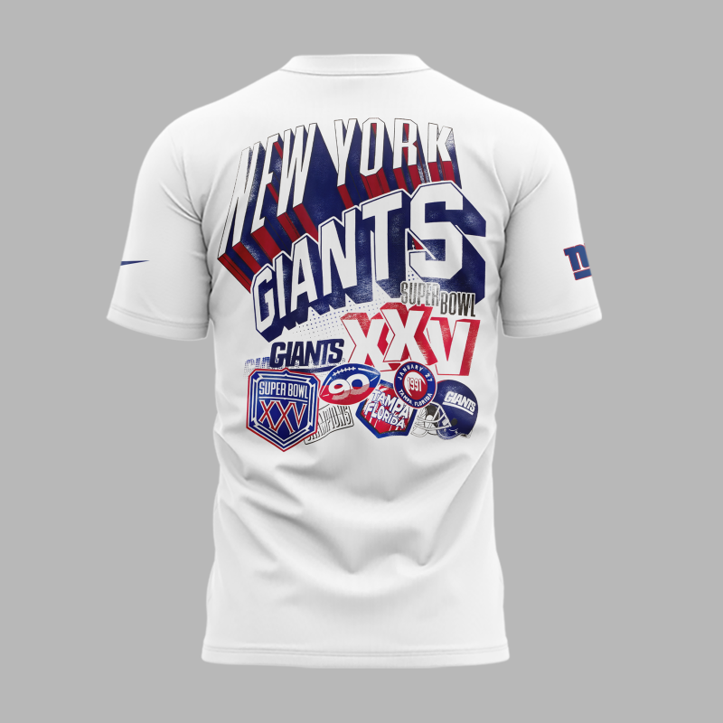 Exclusive Version New York Giants Tshirt 2025