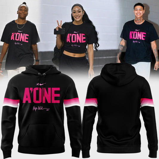 Special New A'ja Wilson A’ONE Las Vegas Aces Hoodie 2