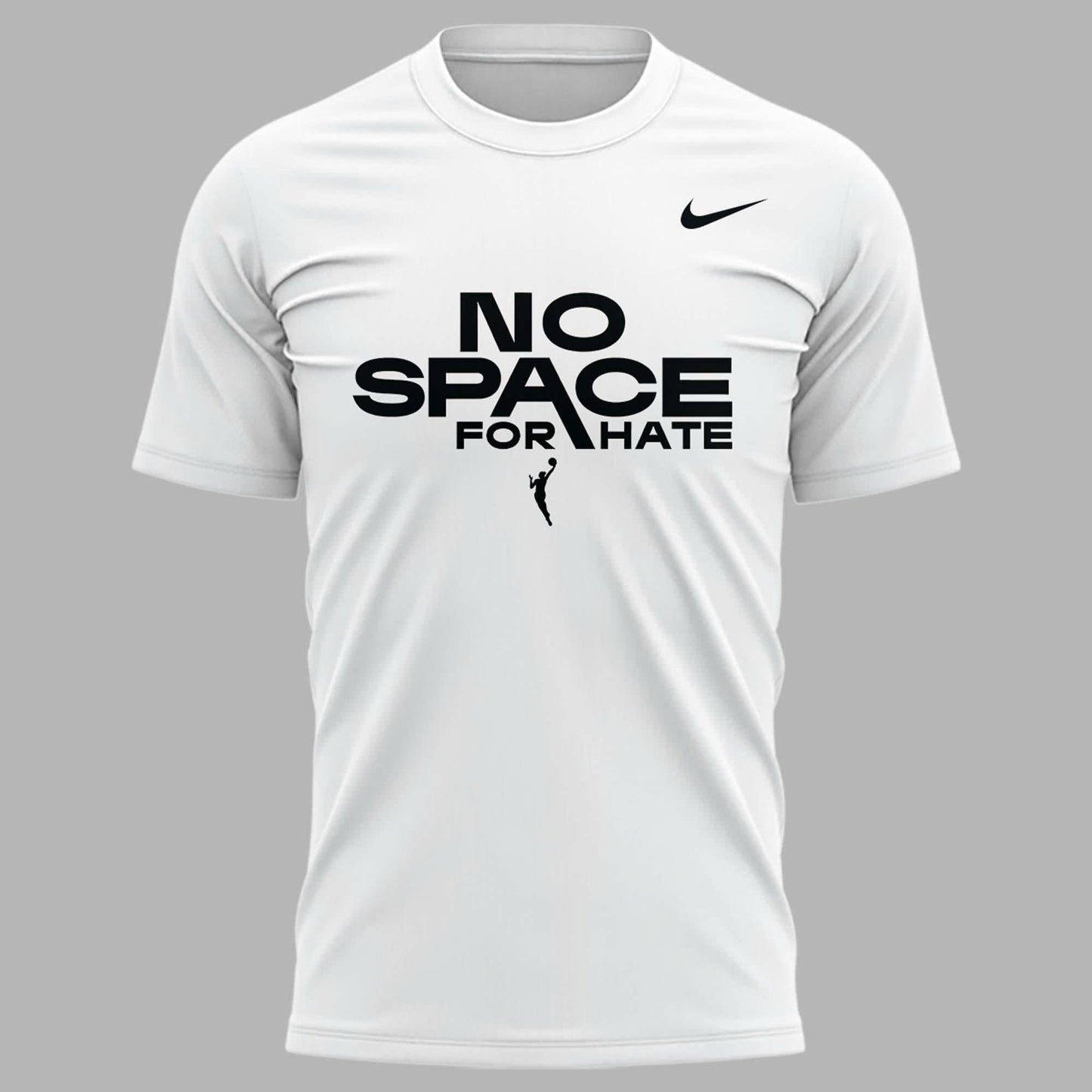 Special "No Space For Hate" Las Vegas Aces T shirt 2025