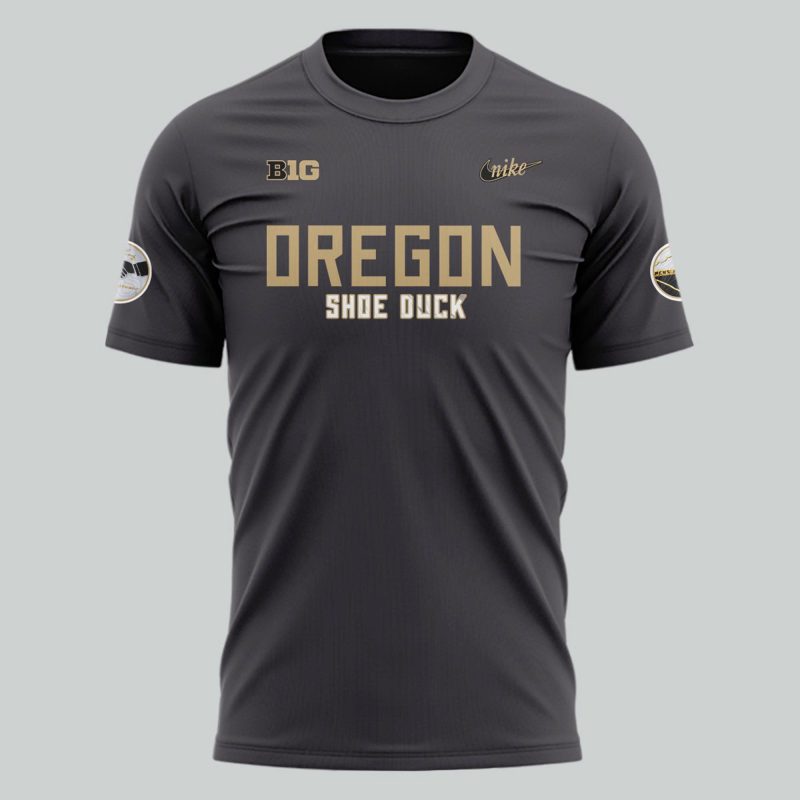Special 2025 Shoe Duck Oregon Football T-Shirt