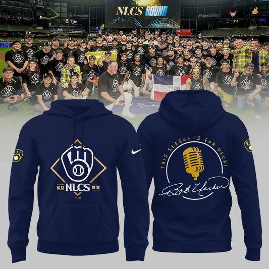[One special Crew] Milwaukee Brewers NLCS – This Season is for UECK Hoodie