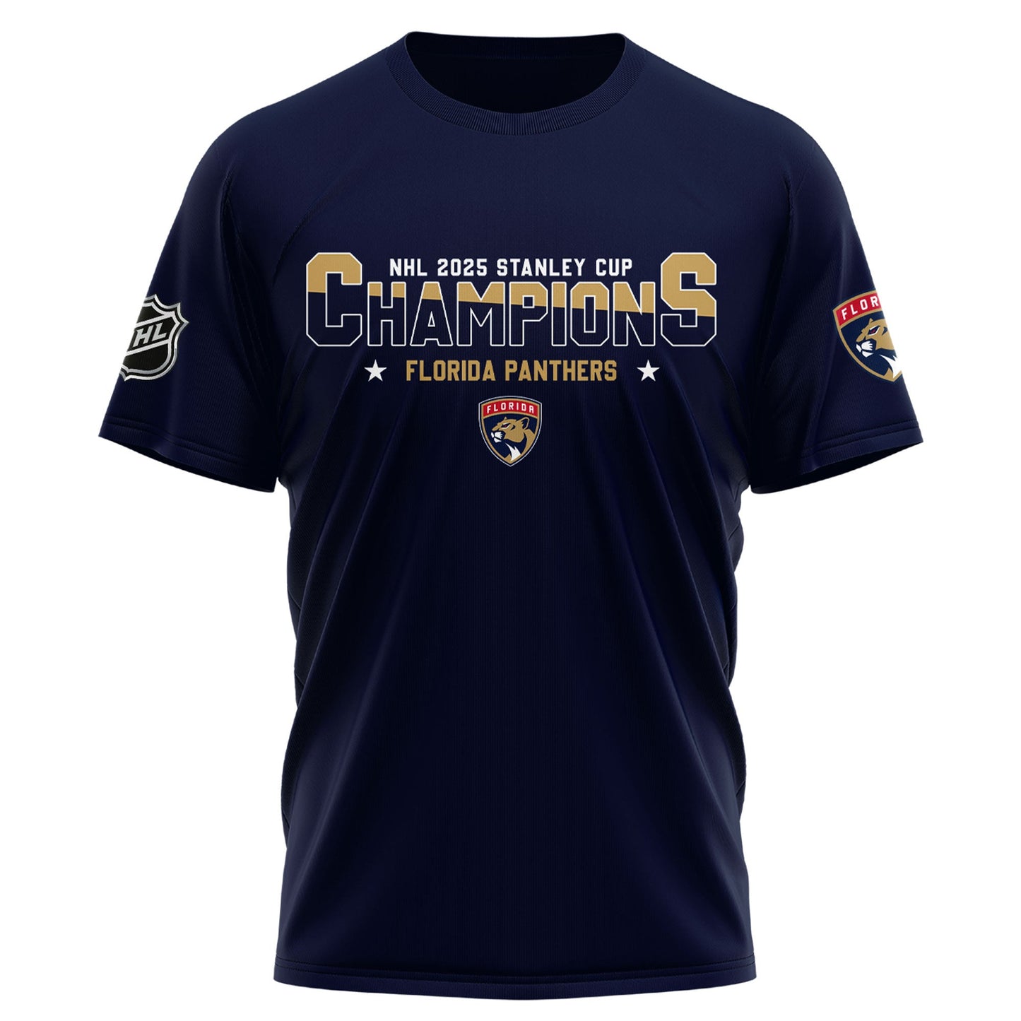 Florida Panthers T-Shirt Champions Stanley Cup Final 2025
