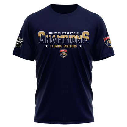 Florida Panthers T-Shirt Champions Stanley Cup Final 2025