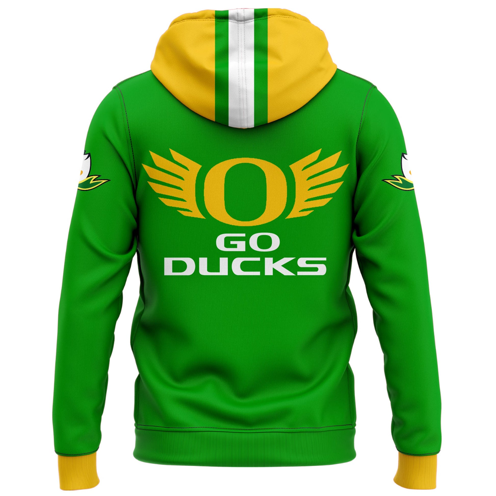 Oregon Ducks "Gang Green" Zip Hoodie 2024
