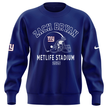 Exclusive Versio Zach Bryan x New York Giants Sweat 2025
