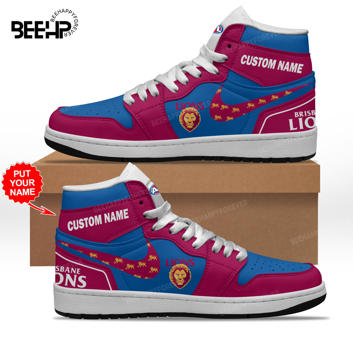 Brisbane Lions Sneaker AJ1