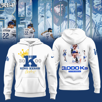 ..CLAYTON KERSHAW MAKES HISTORY AND JOINS THE 3,000 STRIKEOUT CLUB SHIRT