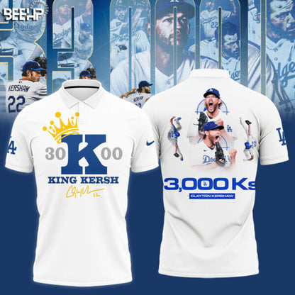 ..CLAYTON KERSHAW MAKES HISTORY AND JOINS THE 3,000 STRIKEOUT CLUB SHIRT