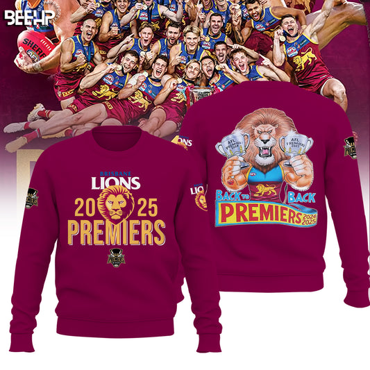 Brisbane Lions– AFL 2025 Champions Sweater v2