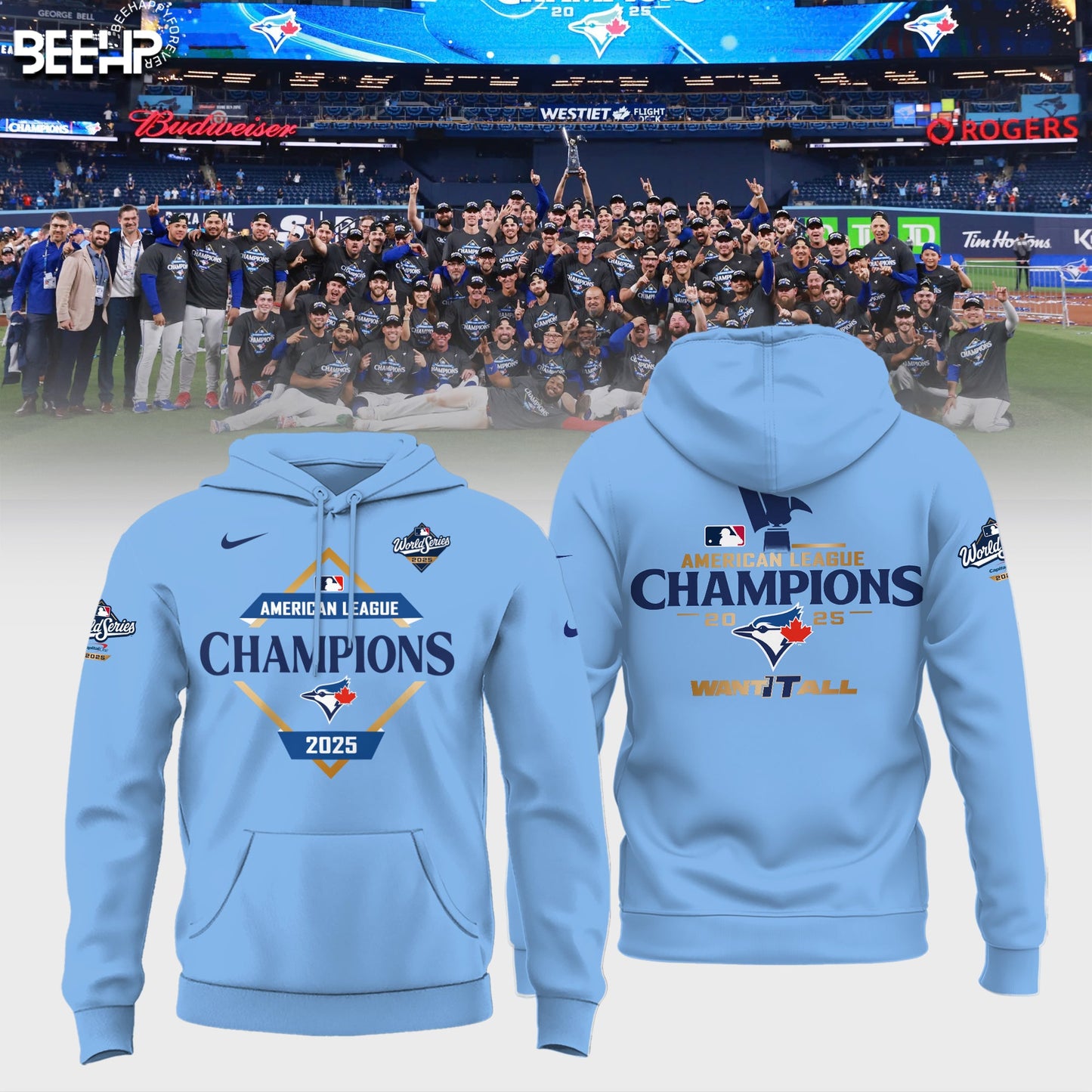 Toronto Blue Jays 2025 American League Champions Limited Edition Shirt