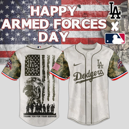 ,,Los Angeles Dodgers x Armed Forces Day Jersey