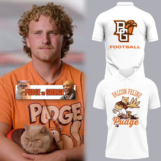 .Pudge the Cat Football Limited Edition Polo