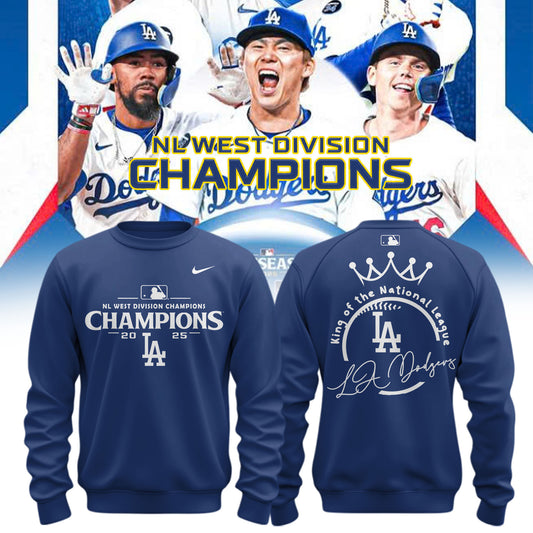 Los Angeles Dodgers Sweatshirt NL West Division Champions