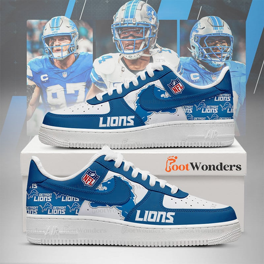 Detroit Lions | Premium AF1 Shoes Limited Edition 2025