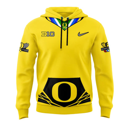 Oregon Ducks "Stomp Out Cancer" Heroes Hoodie