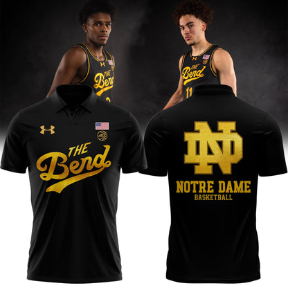 Notre Dame Men’s Basketball – THE BEND Special Black Polo