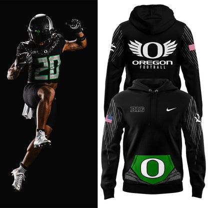 Men’s Oregon Ducks Football "Disrupt the Darkness" Game Hoodie