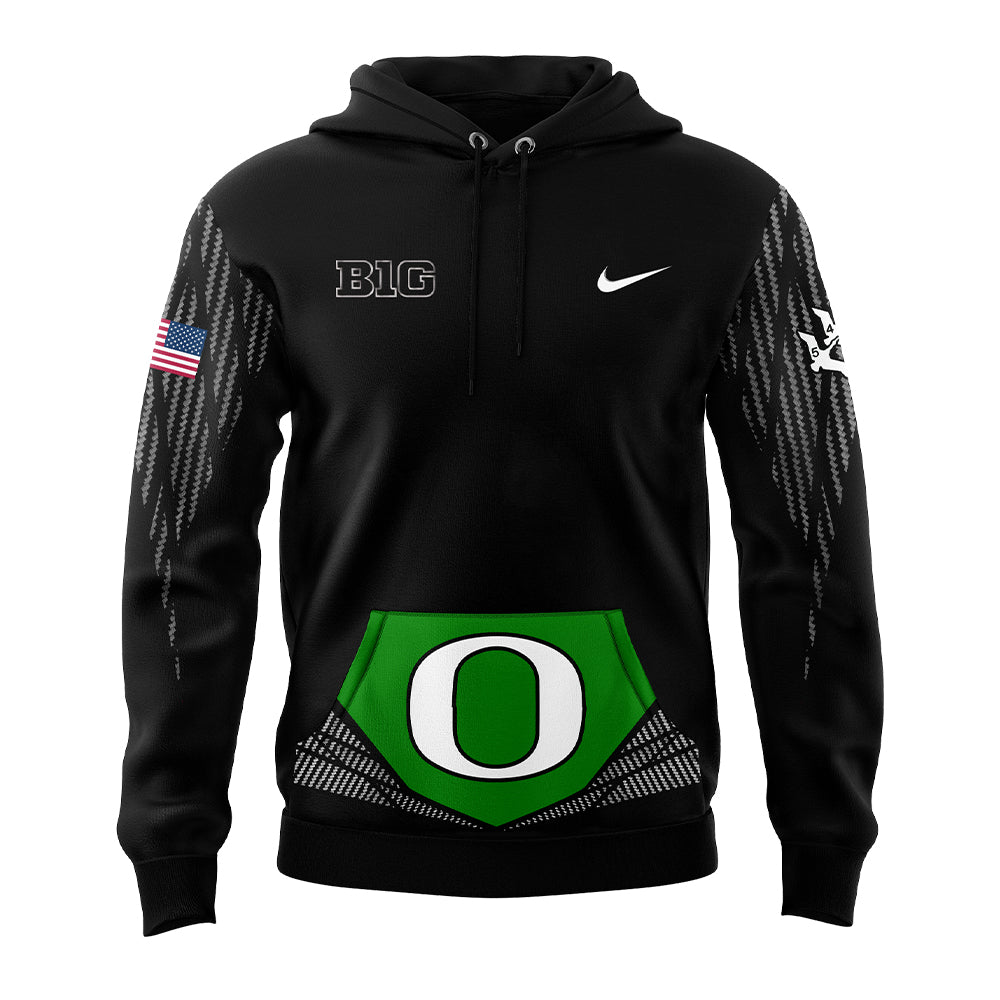 Men’s Oregon Ducks Football "Disrupt the Darkness" Game Hoodie