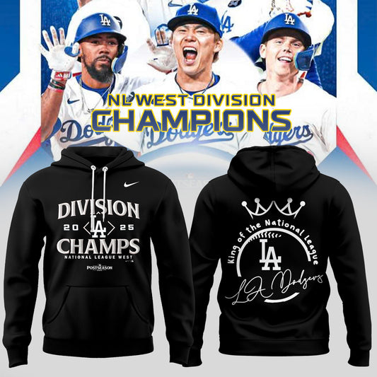Los Angeles Dodgers Hoodie NL West Division Champions