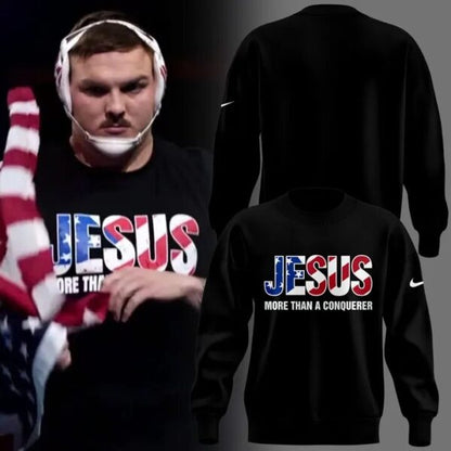 Limited Edition Wyatt Hendrickson JESUS Sweatshirt-AB0326254002