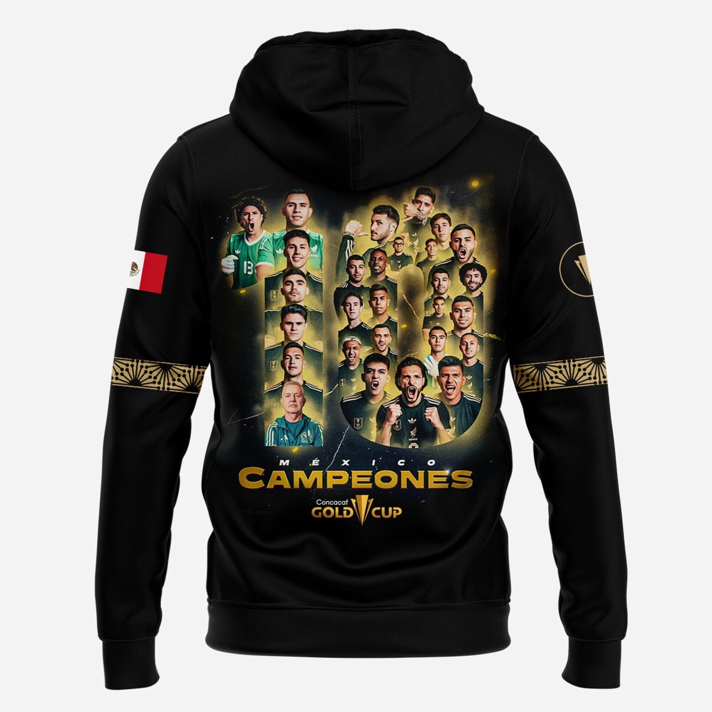 Limited Edition México x Concacaf Gold Cup 2025 Hoodie
