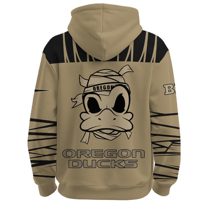 Limited Edition Ducks Football “The Duck” White Hoodie-AB0926251000