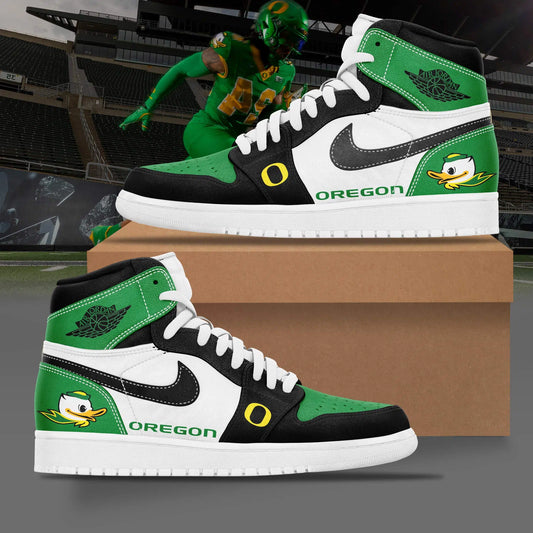 Oregon Ducks Football JD1 Sneaker Shoes
