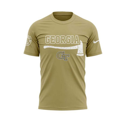 .Georgia Tech Firefighter Application Combo Shirt