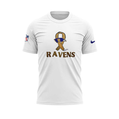 Baltimore Ravens. Designed by Heroes. Worn with Pride Combo TShirt