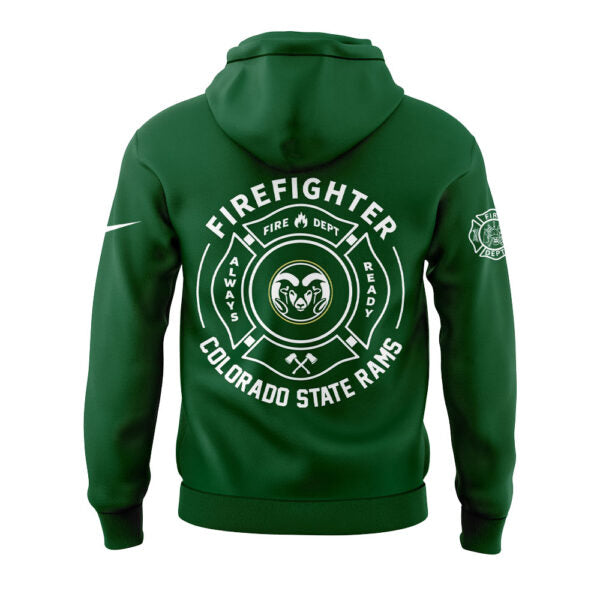 Colorado State Rams Firefighter Application Day Hoodie
