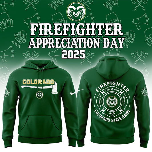 Colorado State Rams Firefighter Application Day Hoodie