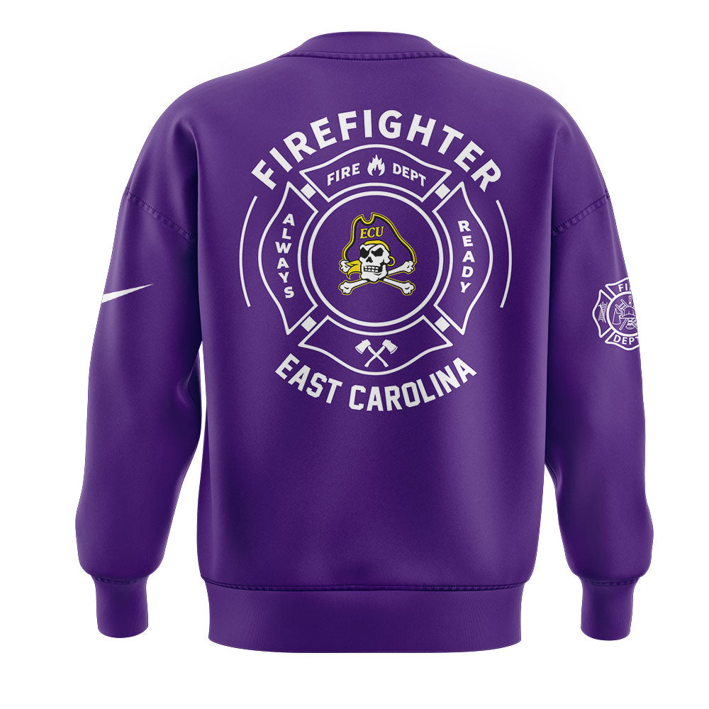East Carolina Firefighter Application Day Sweatshirt