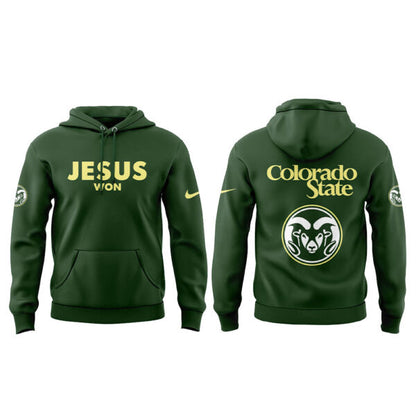 Colorado State Football Jesus Won 2025 Combo Hoodie