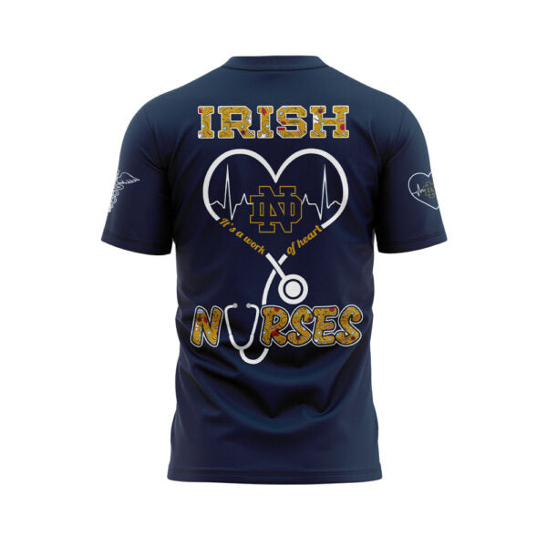 N Dame Football NURSES NIGHT 2.0.2.5 Shirt