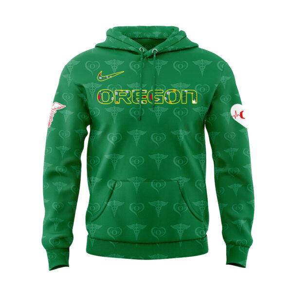 Oregon Ducks Football Nurses Appreciation 2025 Hoodie