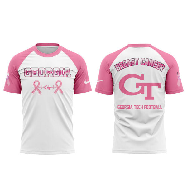 . Georgia Tech Cancer Awareness Month 2025 Combo Shirt