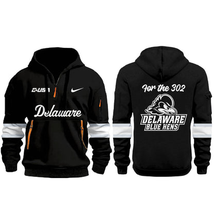 . Delaware Fightin  Midnight Collection Combo Zip 1/4 Hoodie