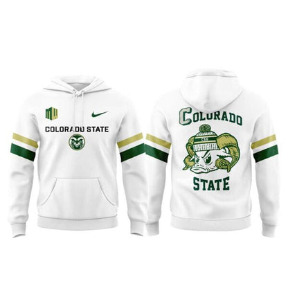 Colorado State Rams Snow Uniform Combo Hoodie