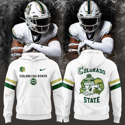 Colorado State Rams Snow Uniform Combo Hoodie